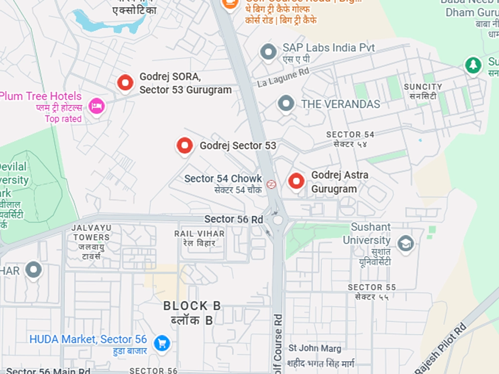 Godrej Samaris Location